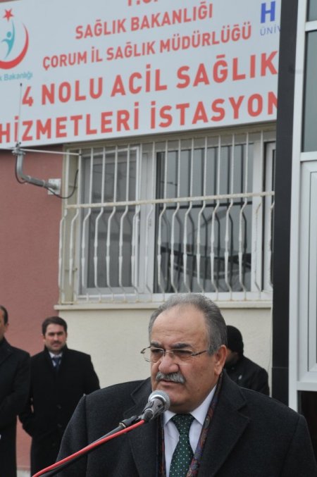 Çorum yeni acil servis istasyonu ve ambulanslarına kavuştu