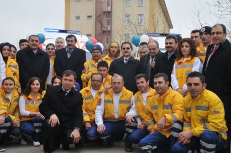 Çorum yeni acil servis istasyonu ve ambulanslarına kavuştu
