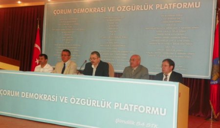 Çorum'da Demokrasi Ve Özgürlük İçin 54 Stk Bir Araya Geldi