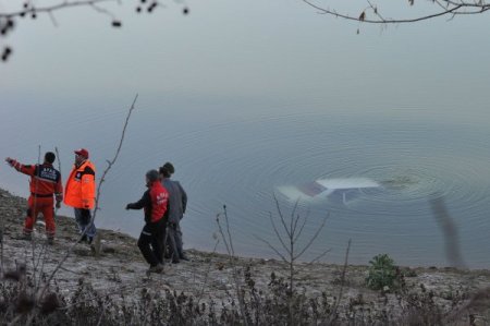Çorum'da otomobil baraja uçtu
