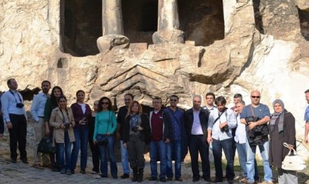 Çorum'da sempozyuma katılan akademisyenler İskilip'i ziyaret etti