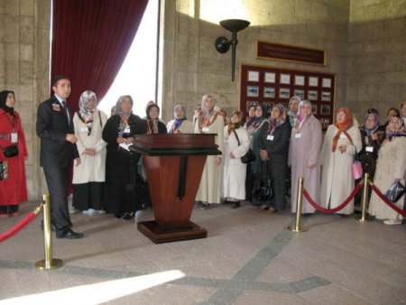 Çubuklu kadınlar Ankara'yı gezdi