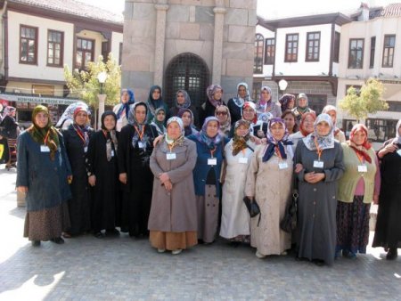 Çubuklu kadınlar Ankara'yı gezdi