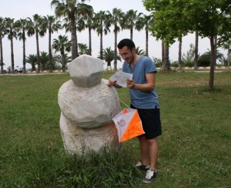 ÇÜ'de oryantiring yarışları düzenlendi