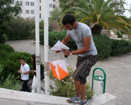 ÇÜ'de oryantiring yarışları düzenlendi
