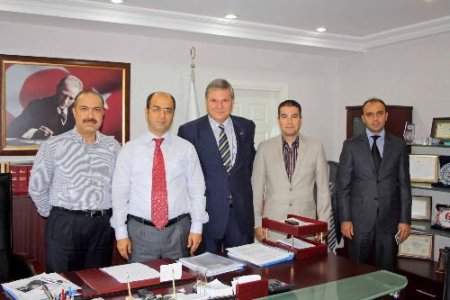Çumed Üyeleri, Defterdar Utkucu'yu Ziyaret Etti