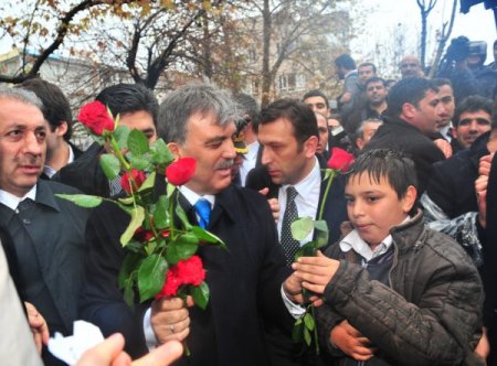 Cumhurbaşkanı Abdullah Gül, Diyarbakır'da