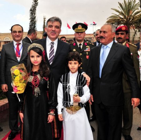 Cumhurbaşkanı Abdullah Gül Yemen'de