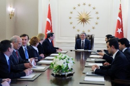 Cumhurbaşkanı Gül, ABD Senatosu'ndan Donnelly’i kabul etti