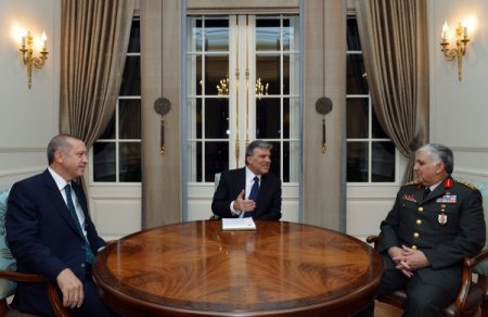 Cumhurbaşkanı Gül, Başbakan Erdoğan ve Genelkurmay Başkanı Özel ile görüştü
