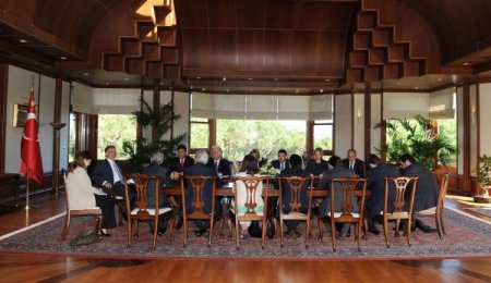 Cumhurbaşkanı Gül, Brezilya Dışişleri Bakanı'nı Kabul Etti