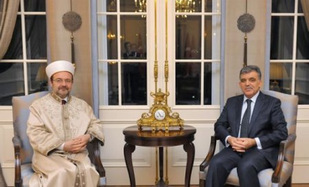 Cumhurbaşkanı Gül, Diyanet İşleri Başkanı Görmez’i kabul etti
