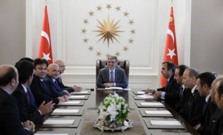 Cumhurbaşkanı Gül, Erciyesspor yönetimini kabul etti