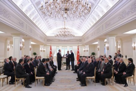 Cumhurbaşkanı Gül, Gazetecileri Kabul Etti