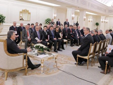 Cumhurbaşkanı Gül, Gazetecileri Kabul Etti