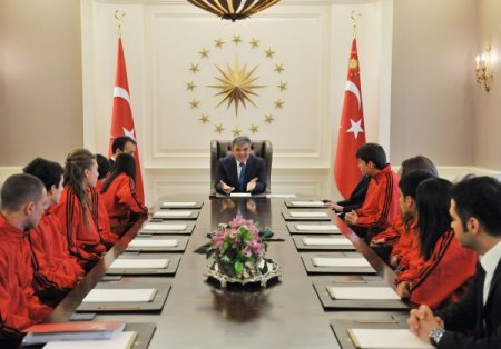 Cumhurbaşkanı Gül, Gsgm Heyetini Kabul Etti