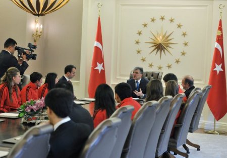 Cumhurbaşkanı Gül, Gsgm Heyetini Kabul Etti