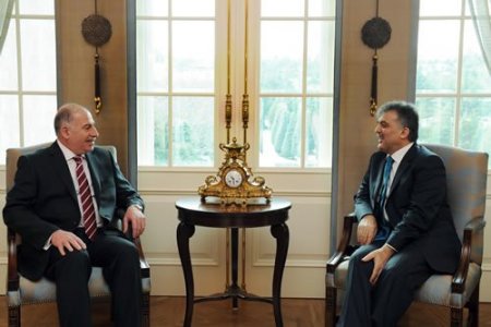 Cumhurbaşkanı Gül, Irak Ulusal Meclis Başkanı Nuceyfi'yi Kabul Etti
