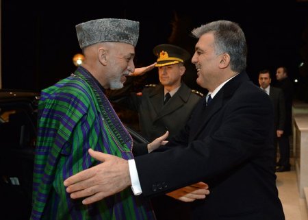 Cumhurbaşkanı Gül, Karzai ve Zerdari onuruna akşam yemeği verdi