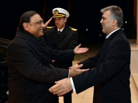 Cumhurbaşkanı Gül, Karzai ve Zerdari onuruna akşam yemeği verdi