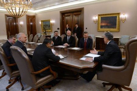 Cumhurbaşkanı Gül, Kayseri Şeker Fabrikası yöneticilerini kabul etti