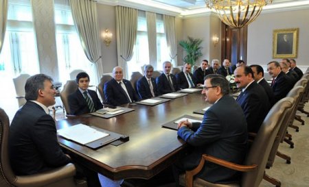 Cumhurbaşkanı Gül, Memur-sen Heyetini Kabul Etti