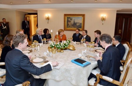 Cumhurbaşkanı Gül, Merkel’i kabul etti