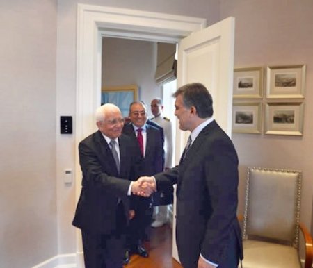 Cumhurbaşkanı Gül, Mısır Başbakanı Kandil'i kabul etti