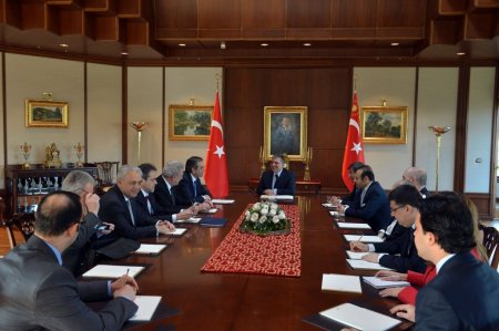 Cumhurbaşkanı Gül, Samaras’ı kabul etti