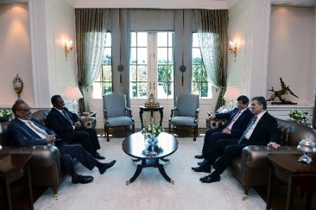 Cumhurbaşkanı Gül, Somali ve Somaliland cumhurbaşkanlarını kabul etti