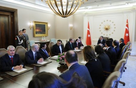 Cumhurbaşkanı Gül, Televizyon Yayıncıları Derneği Heyetini Kabul Etti