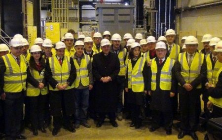 Cumhurbaşkanı Gül, termik santrali ziyaret etti