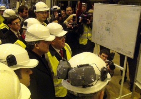 Cumhurbaşkanı Gül, termik santrali ziyaret etti