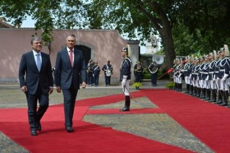 Cumhurbaşkanı Gül’e Portekiz’de Türkçe sürprizi