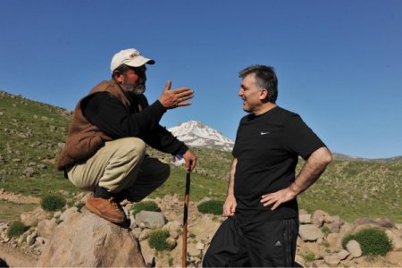 Cumhurbaşkanı Gül'ün Erciyes Yaylası'na Ait Fotoğrafları Twitterda