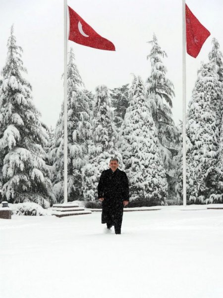 Cumhurbaşkanı Gül'ün Kar Keyfi