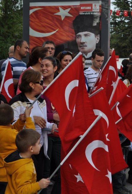 Cumhuriyet Bayramı Balıkesir'de de coşkuyla kutlandı