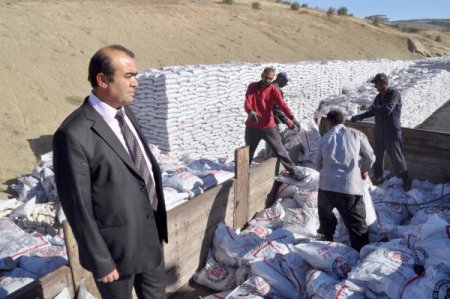Dar gelirli ailelere kömür dağıtımı başladı