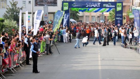 Darıca, maratona koştu