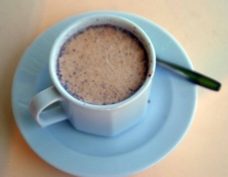 Datça bademinden kahve yapıyorlar