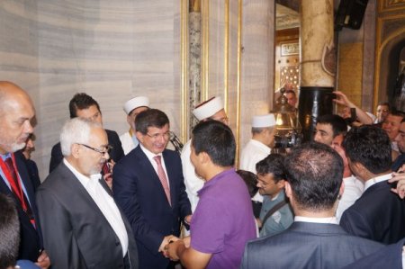 Davutoğlu, Haddad'la köfte yedi