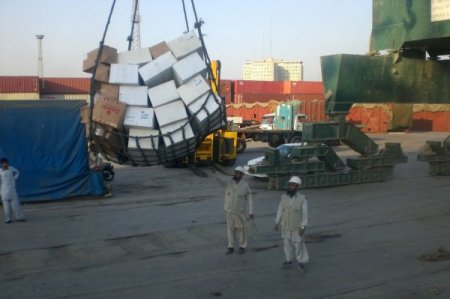 Defne Yük Gemisi Pakistan'a Ulaştı