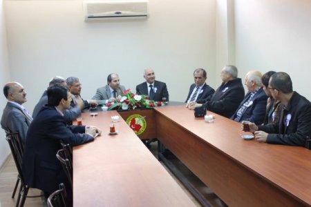 Defterdar Gök, Aktif Gazetecileri ziyaret etti