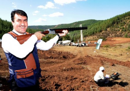 Demirtaş Atıcılık ve Trap Tesisleri'nin temeli atıldı