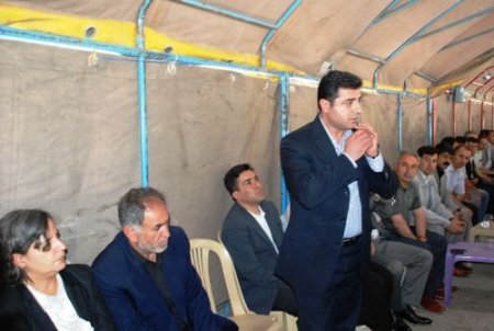 Demirtaş Ve Kışanak, Taziye Çadırını Ziyaret Etti