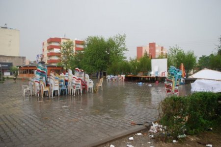 Demokratik Çözüm Çadırı Gece Yarısı Kaldırıldı