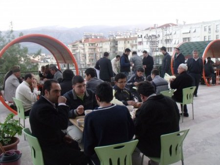 Demre'de sabah namazı buluşmaları başladı