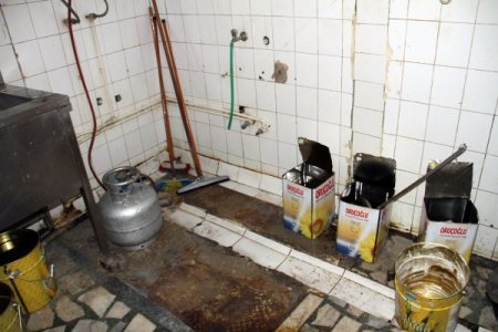 Denetime çıkan zabıtayı böcekler karşıladı (Özel)