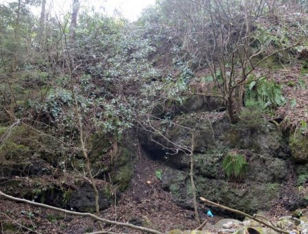 Dengesini kaybeden yaşlı kadın uçuruma yuvarlandı