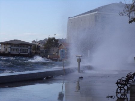 Deniz ulaşımına lodos engeli